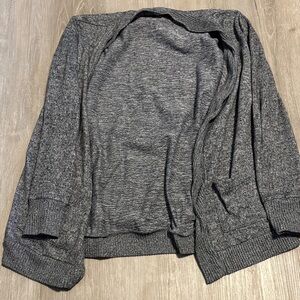 Classic Editions Gray Knit Cardigan